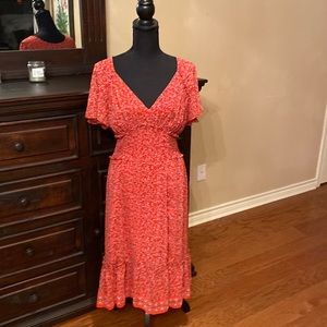 Max Studio Size Large Red dress